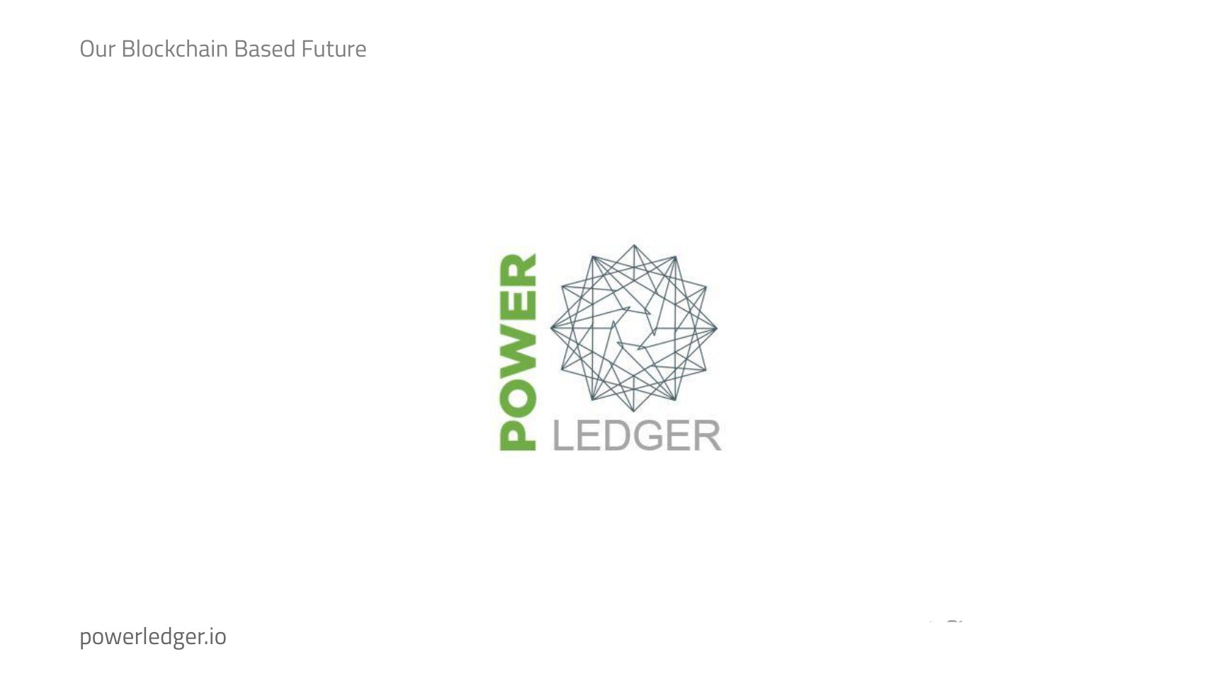 Power Ledger, peer-to-peer energy trading. powerledger.io
