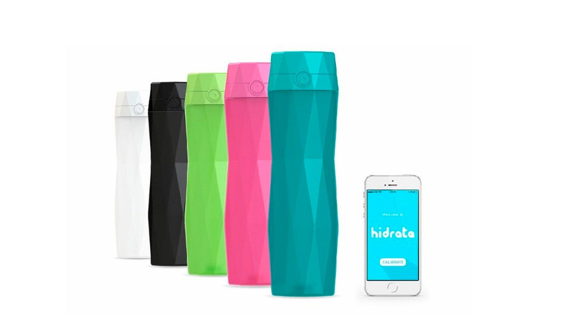 Hidrate smart water bottles and companion app.