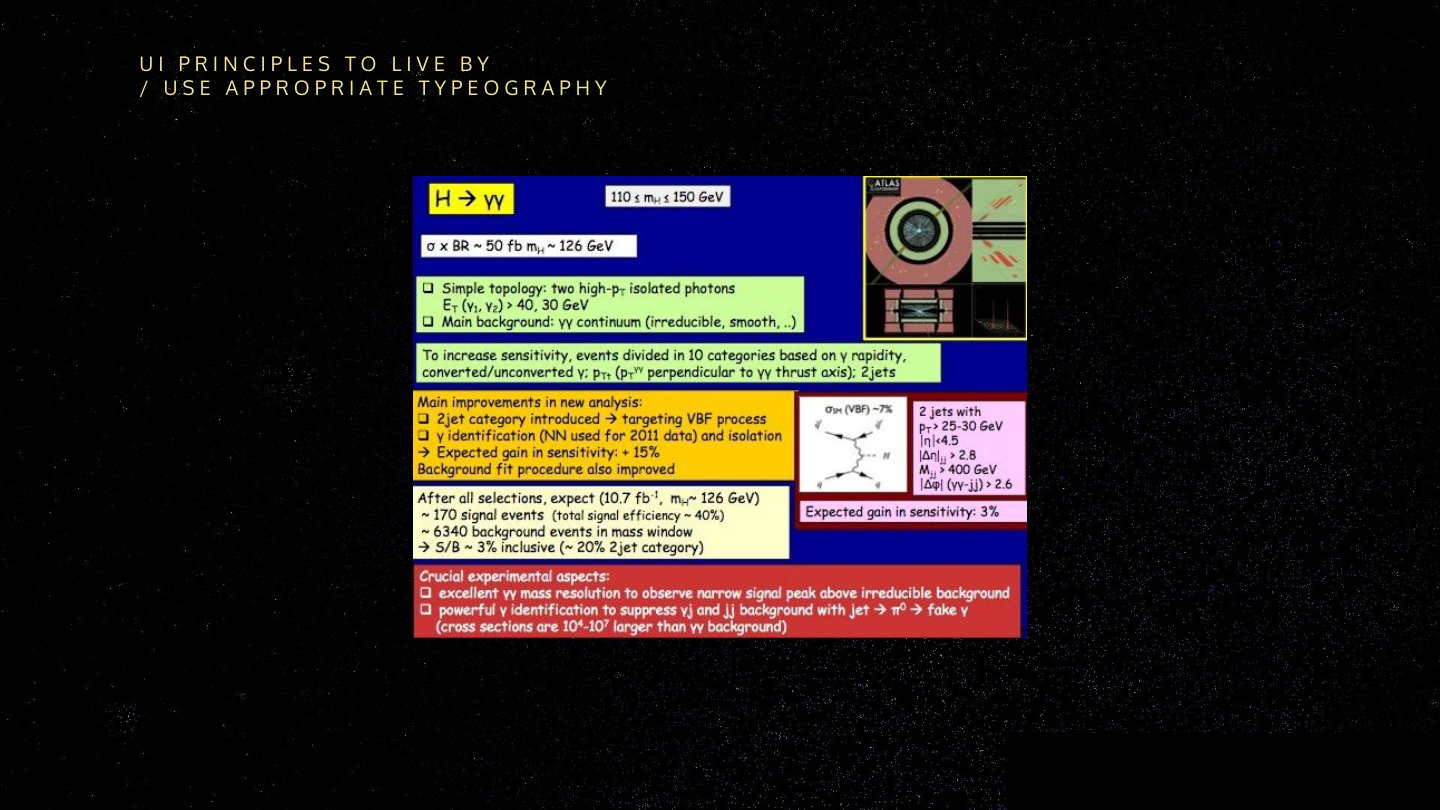Slide from a talk on user experience design.