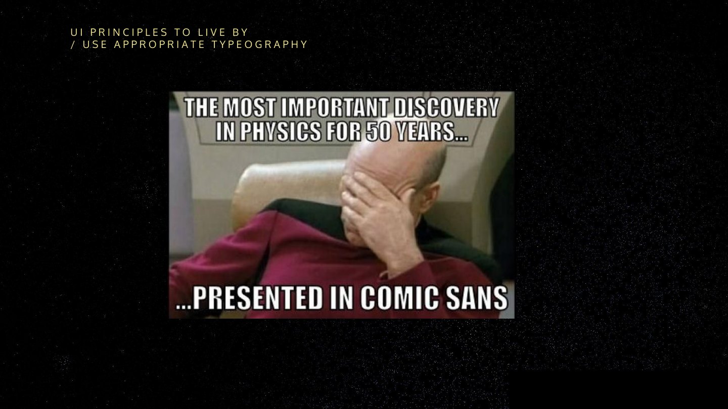 Slide from a talk on user experience design.